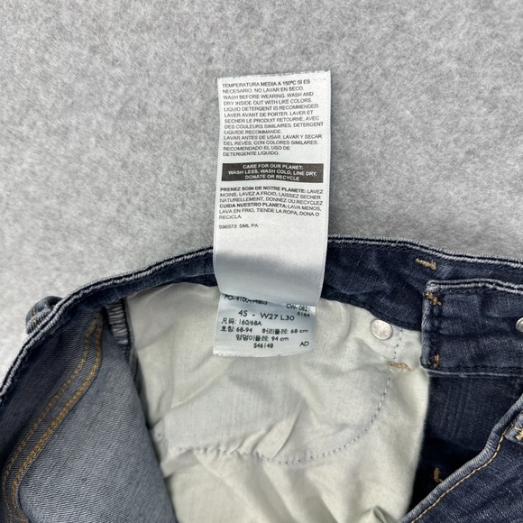 Levi's Signature Gold Women's Mid Rise Bootcut Waterless Jeans Size 4S 27x30 - Picture 10 of 10